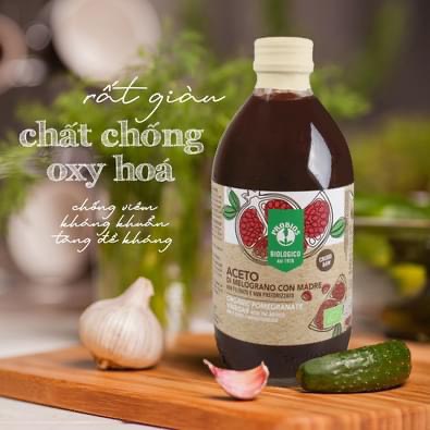 Giấm Lựu hữu cơ (Có giấm cái) ProBios 500ml