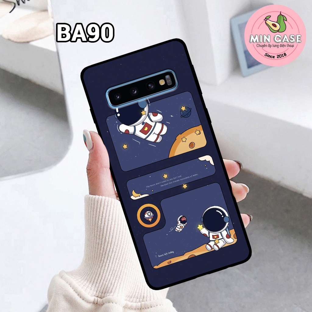 Ốp lưng samsung s10/ s10e/ s10 plus/ s10 5g - ốp lưng samsung in hình phi hành gia dễ thương