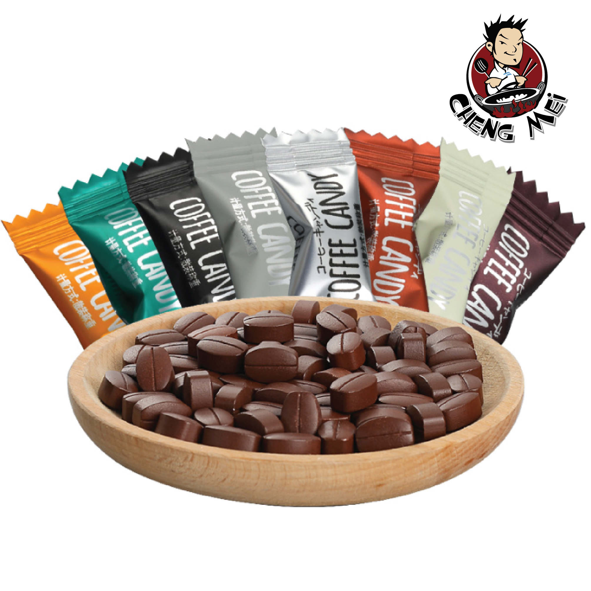 [ 1kg ] Kẹo Cafe Không Đường / Kẹo Ăn Kiêng / Cà Phê/ Cà Phê Sữa