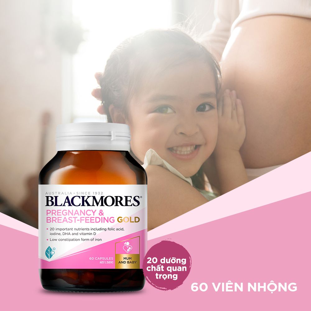 blackmores pregnacy&breast feeding gold 120