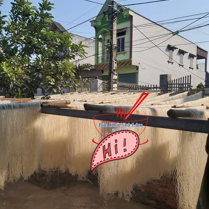 1kg bún , mì  gạo khô nhà làm