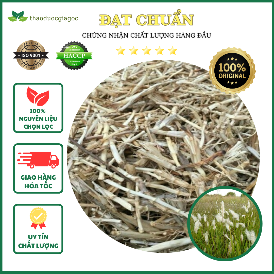 1kg rễ cỏ tranh sấy khô hàng thơm ngon chuẩn hịn mát gan lợi tiểu tốt cho người sử dụng