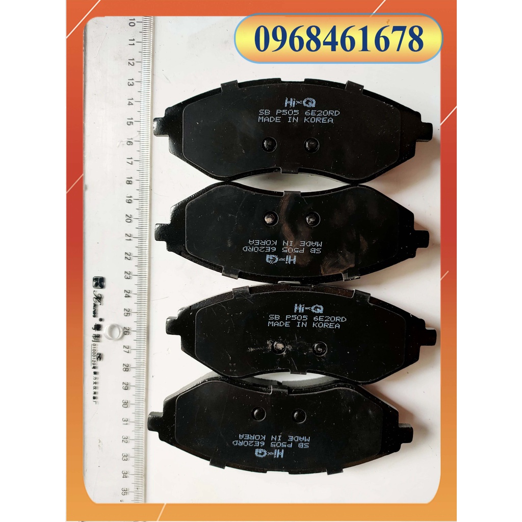 Má phanh trước gentra, spark đời 2010-2017, aveo-hàng hàn quốc