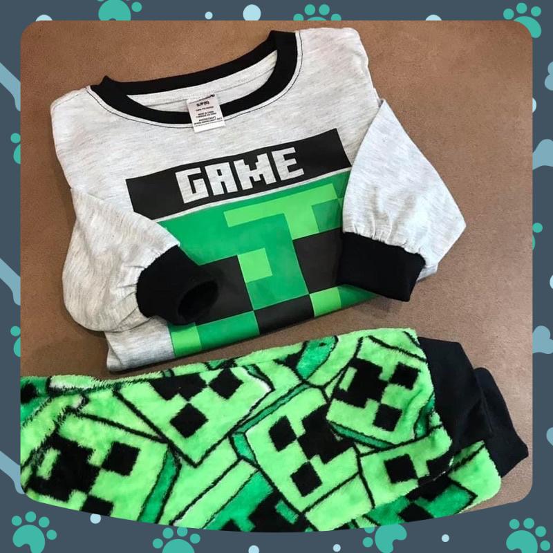 Bộ Minecraft bé trai