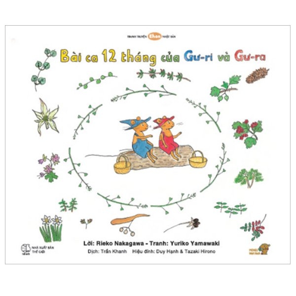 Fahasa - ehon - mọt sách mogu - bài ca 12 tháng của gư-ri và gư-ra