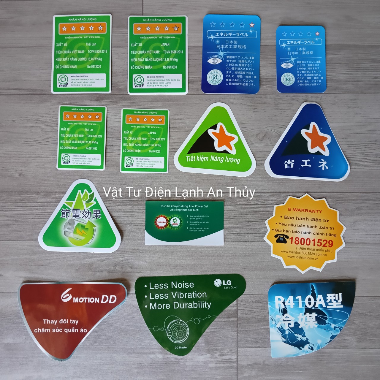 COMBO 10 TEM NĂNG LƯỢNG NHIỀU LOẠI