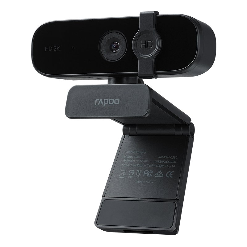 Webcam RAPOO C280, độ phân giải 2K Full HD - Hãng phân phối chính thức