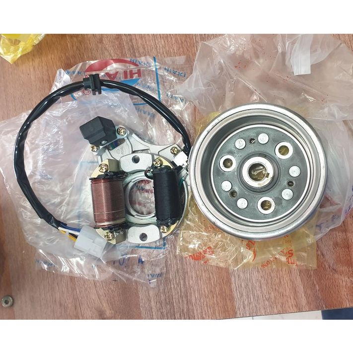 Bộ vô lăng mâm lửa  Dream Wave trung quốc 2 cục ( zắc liền 4 dây ) loại tốt