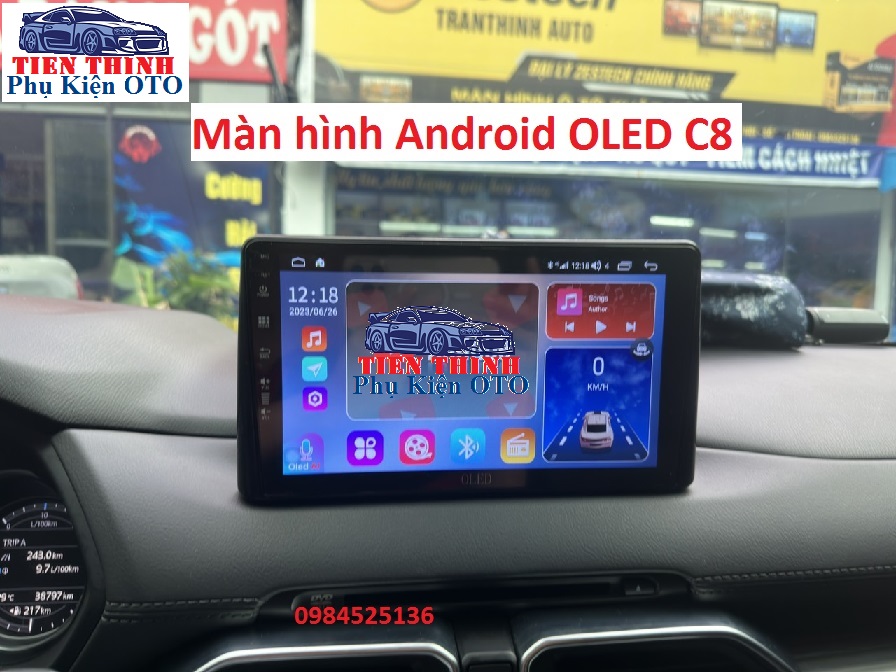 Màn hình ô tô android oledpro c8 lắp sim 4g, 5g new ram 3g rom 32gb 8 core thu phát wifi,dvd android ô tô hình ảnh sắc nét, âm thanh chân thực, sống động, màn hình new cao cấp, chất lượng, màn hình giá rẻ cấu hình cao-tặng pm vietmap s2