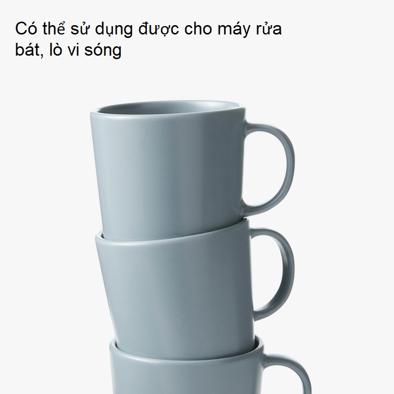 Cốc sứ Ikea uống trà cafe sữa Ikea