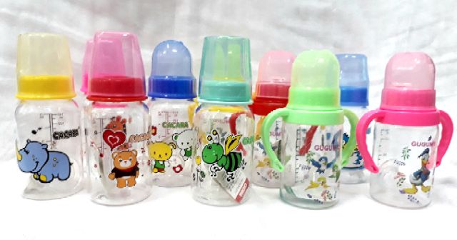 Bình Sữa Cổ Hẹp GUGUMY 140ml- 250ml có tay cầm