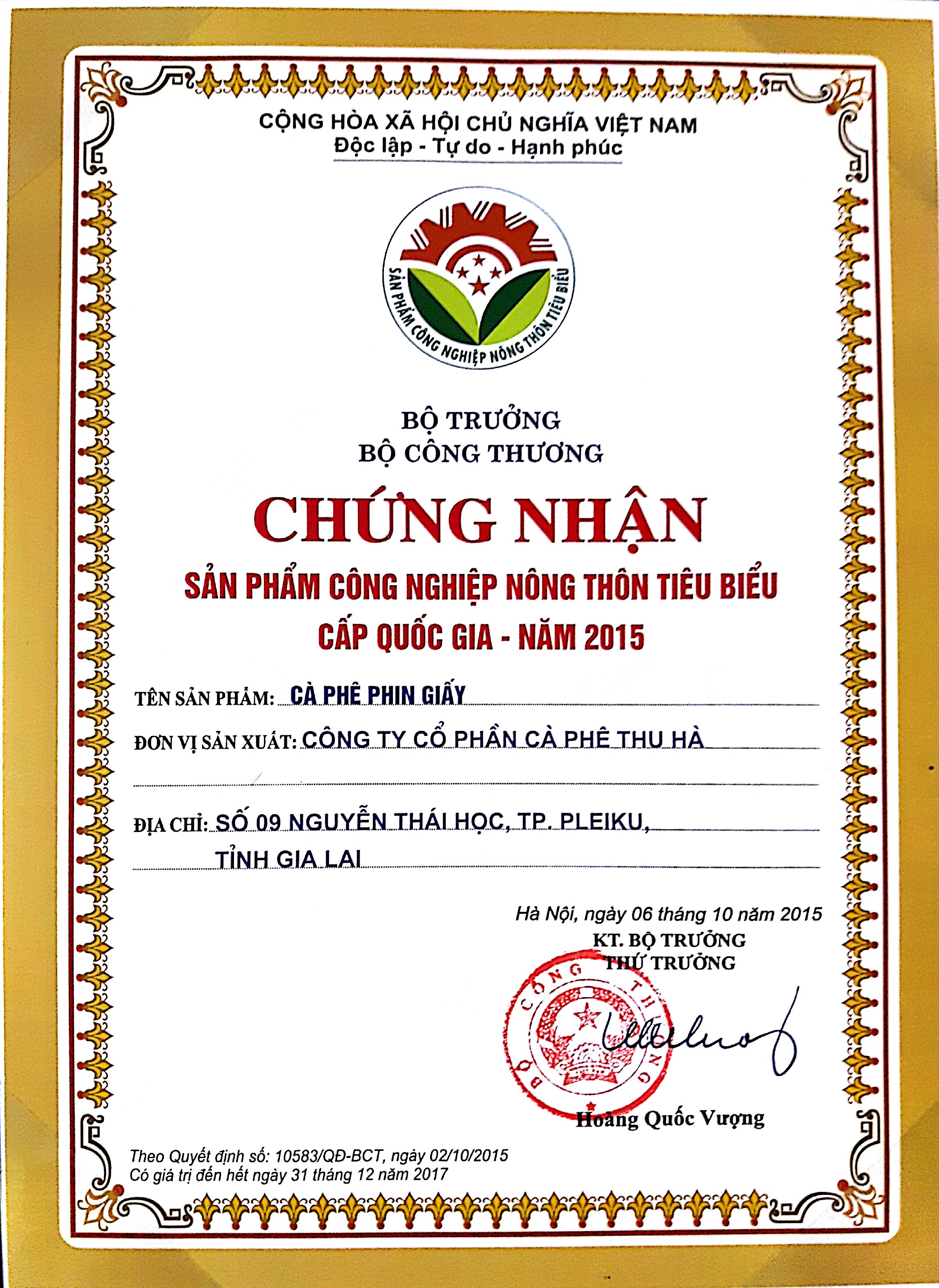 Cà phê Thu Hà Hòa Tan 3S (400g)