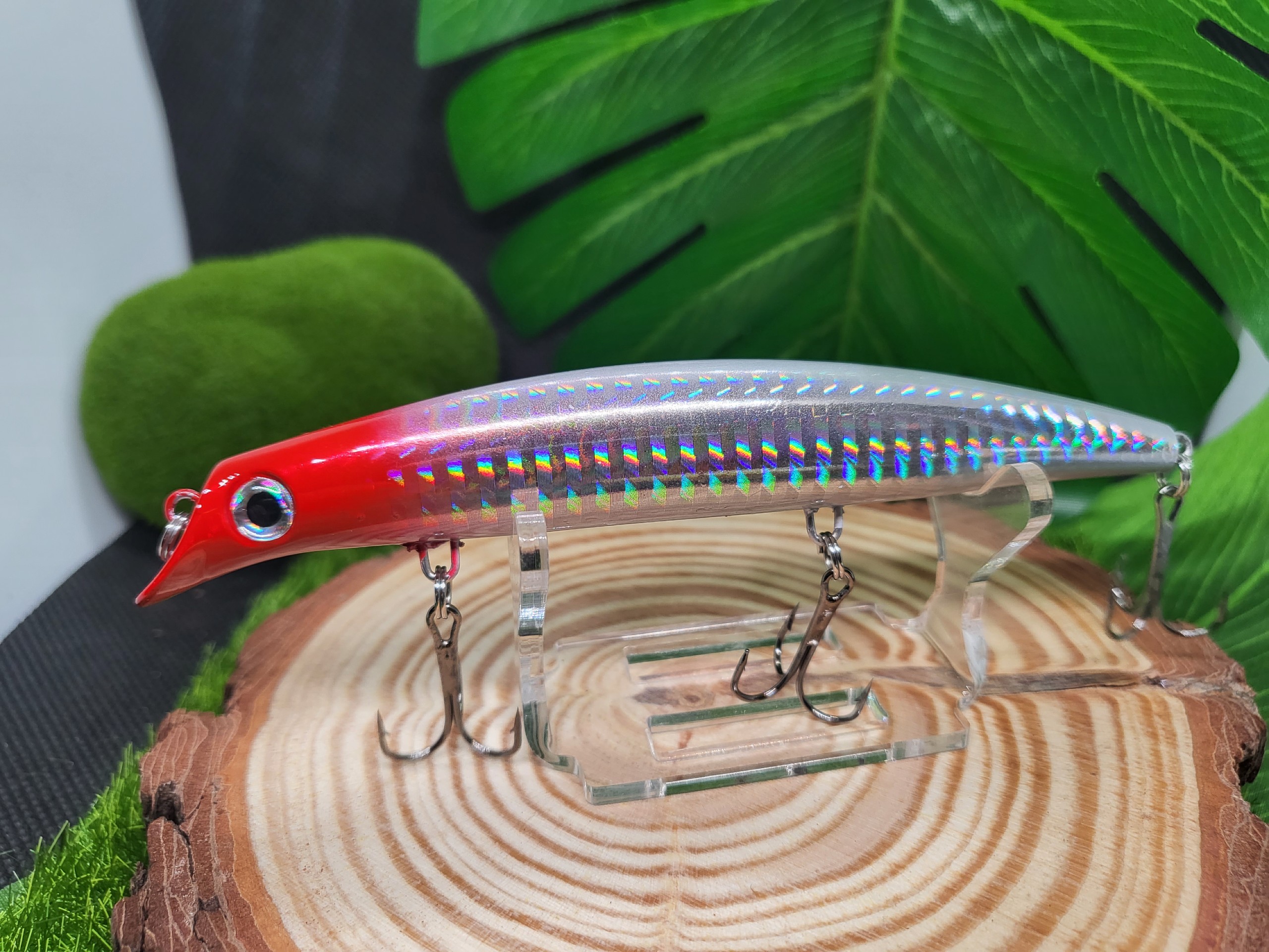 Mồi câu cá chẽm ima sasuke120mm, mồi lửng câu cá săn mồi siêu nhạy 12cm/14gram