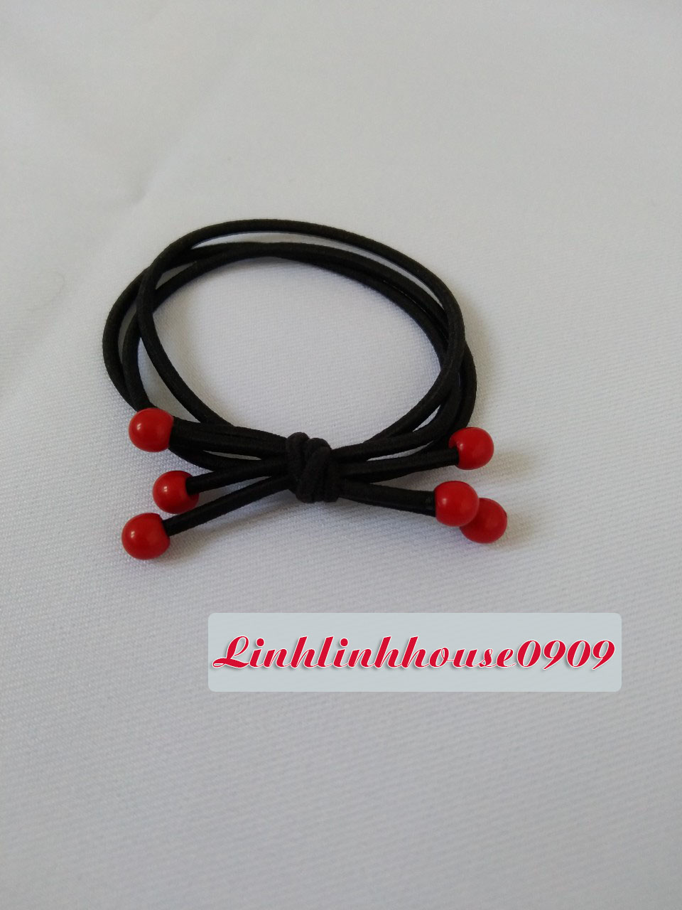 Dây buộc tóc nữ cherry mini xinh xắn
