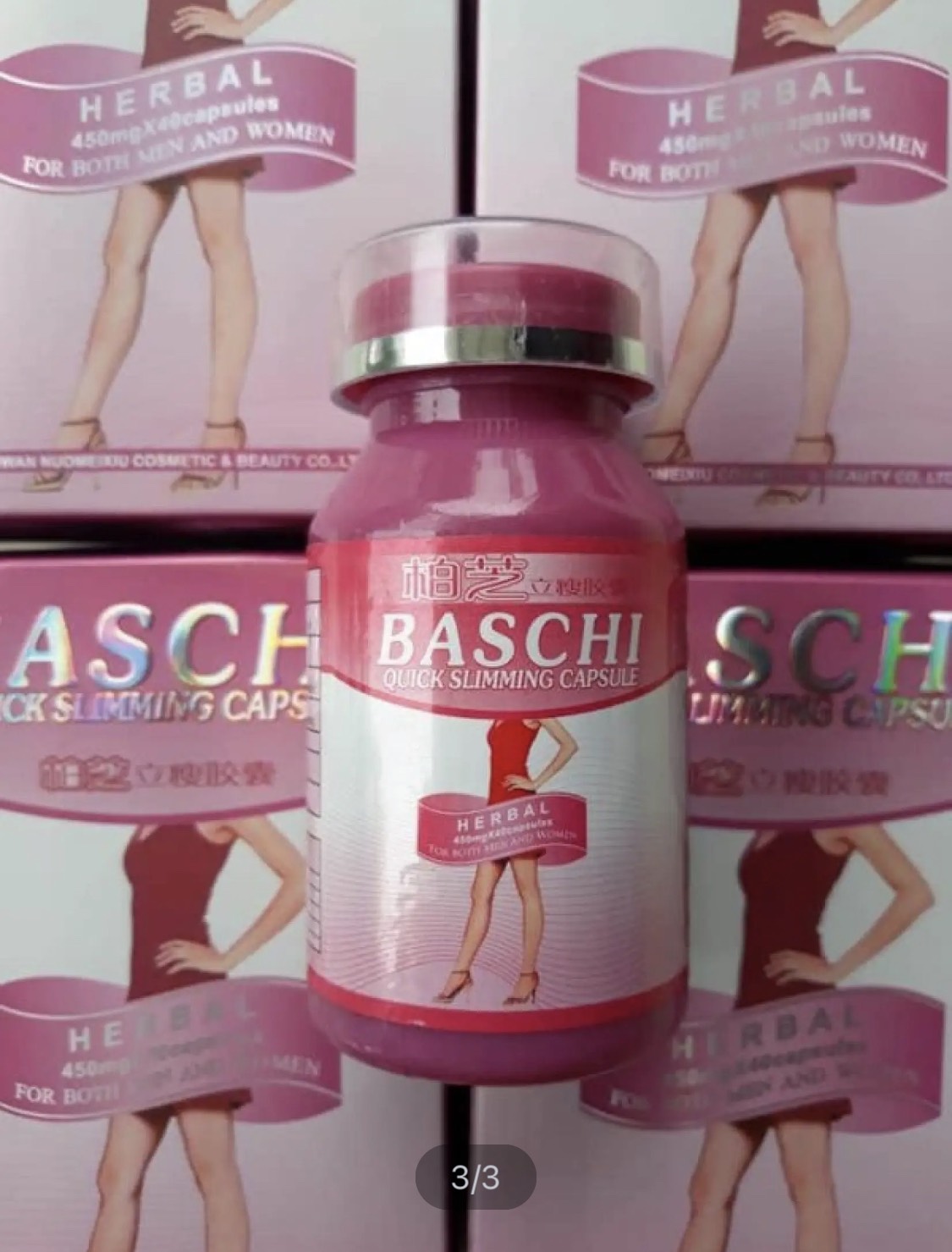 Giảm Cân Baschi Hồng 40 viên thái lan