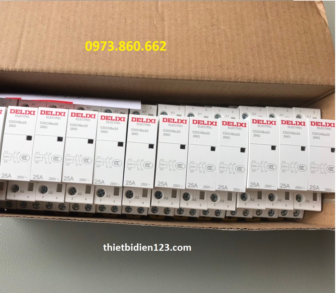 Khởi động từ 1 pha DELIXI 25A, 40A