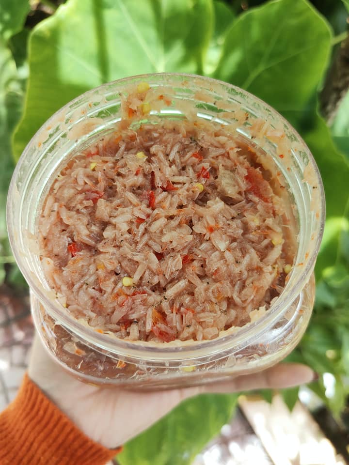 Ruốc chao (mắm ruốc chua)