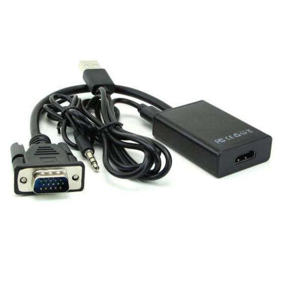 High Quality Vga + Audio to HDMI Conversion Cable