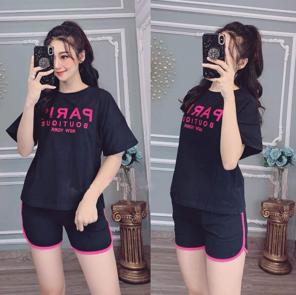 ĐỒ BỘ MẶC Ở NHÀ THUN COTTON MÁT MỊN