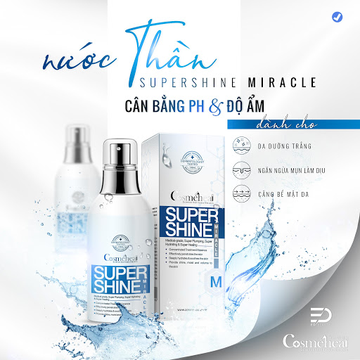 [HCM]Nước Thần Căng Bóng Cosmeheal SuperShine Miracler