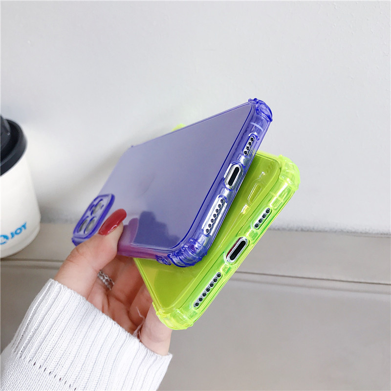 [Siêu Sale] [Có sẵn] Ốp iphone màu neon trong 6plus/6splus/7plus/8plus/X/Xs/Xsmax/11/11promax