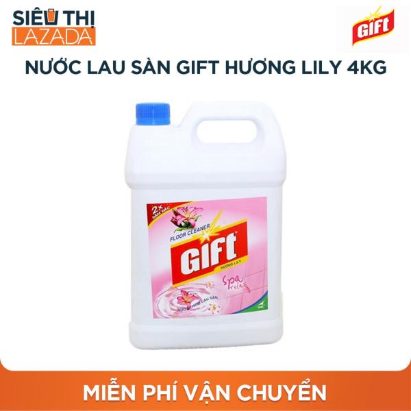 Nước Lau Sàn Gift Hương Lily 4kg