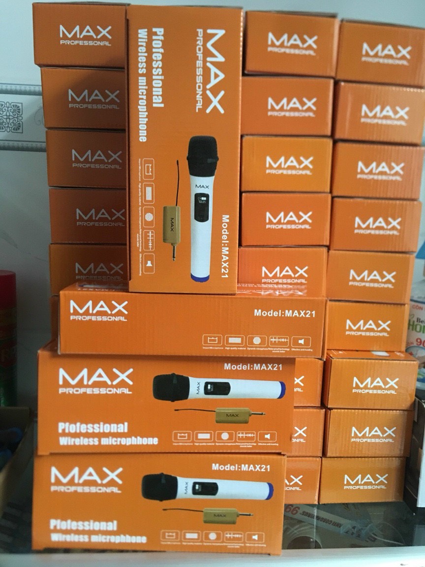 MICRO KHÔNG DÂY ĐA NĂNG MAX21, 1 TAY MICRO