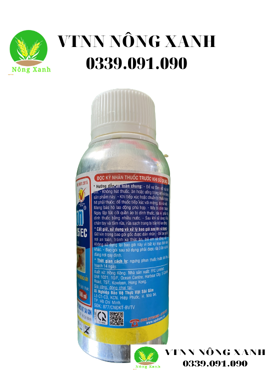 trừ sâu cuốn lá - trừ bọ xít SECSAIGON 25 EC 500ml