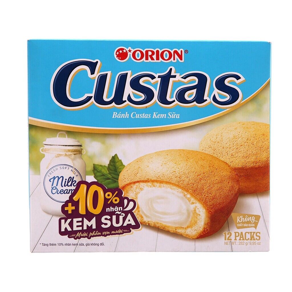 BÁNH ORION CUSTAS 282g -20137