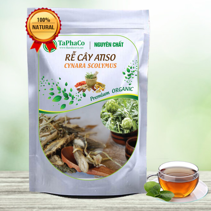 Rễ atiso sấy khô 500g - Thảo Dược Tấn Phát - Chuyên dùng để pha trà giúp thanh nhiệt và giải độc