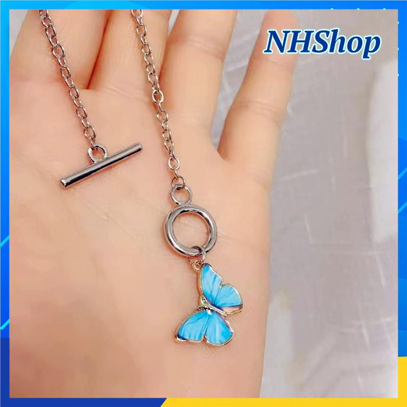 Lắc tay ulzzang bướm Thiên Thanh siêu hot Hàn Quốc - Vòng tay cánh bướm - NHShop