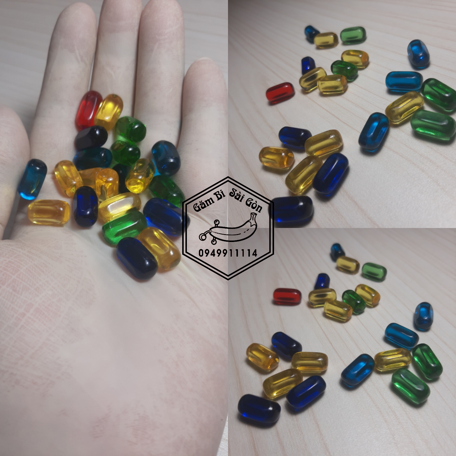 [HCM]Bi Lục Giác 7x14mm