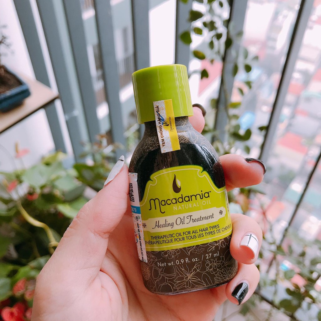 [HCM]Tinh Dầu Macadamia Cao Cấp Phục Hồi Tóc Hư Tổn 27Ml