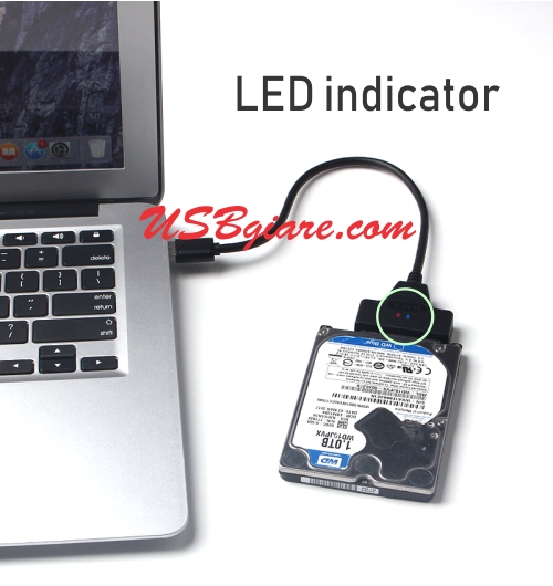 CÁP USB 3.0 RA SATA 3.0 ĐỌC HDD LAPTOP 2.5 INCH