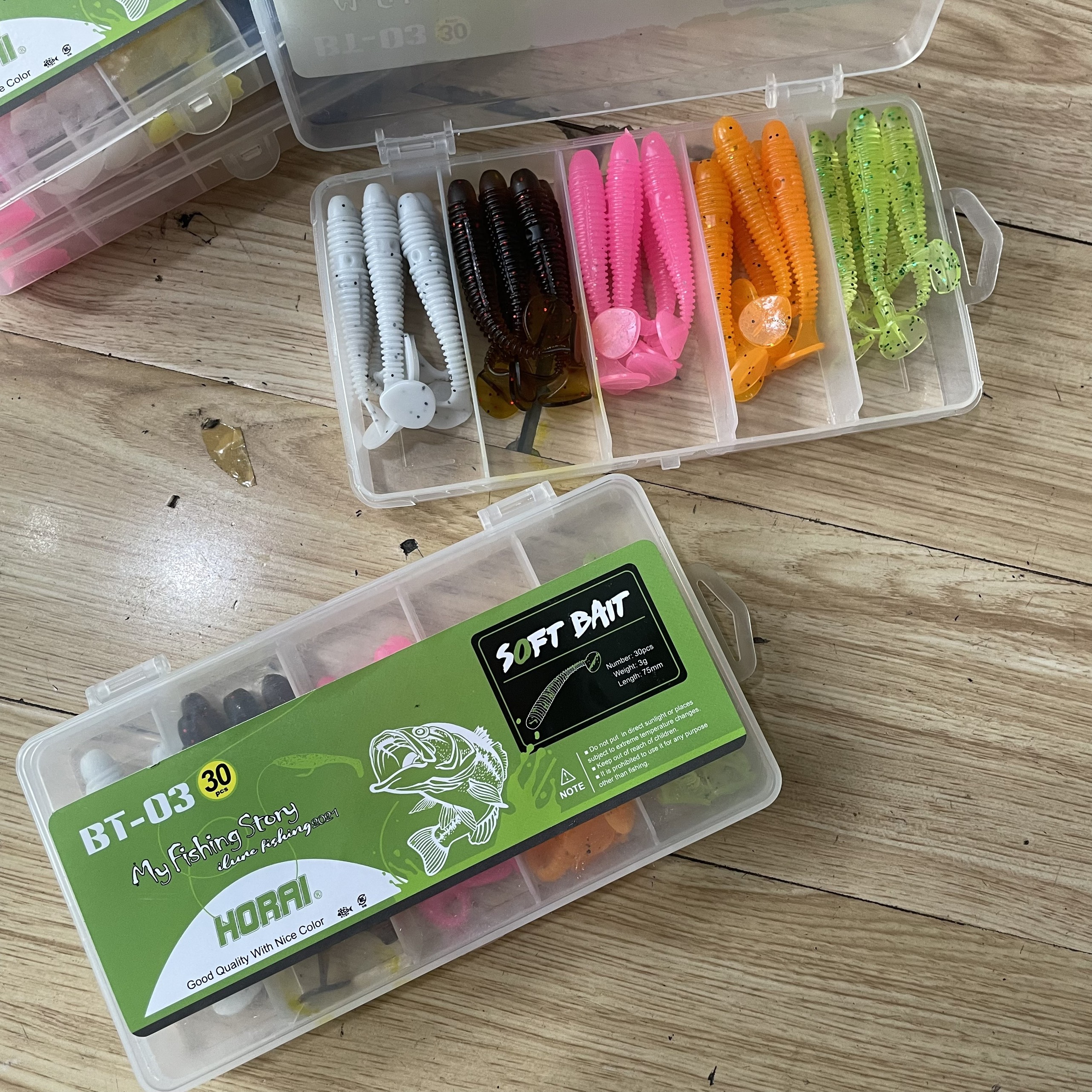 Mồi mềm câu lure : horai bt - 02 bt - 03
