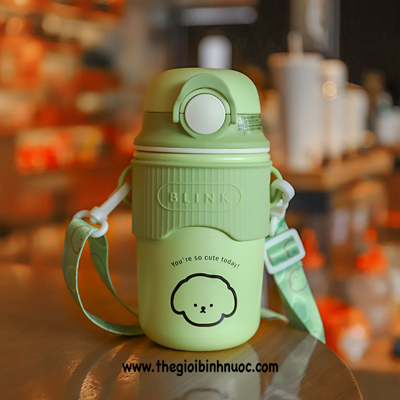 Bình Giữ Nhiệt Nút Bật 500ML B496