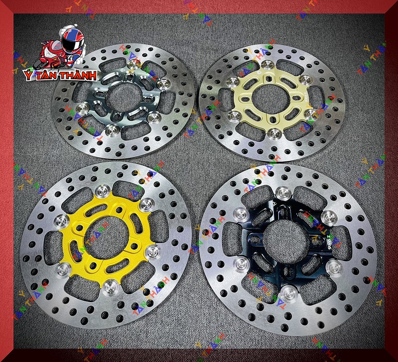 Đĩa thắng trước CTT size 220mm MS 35