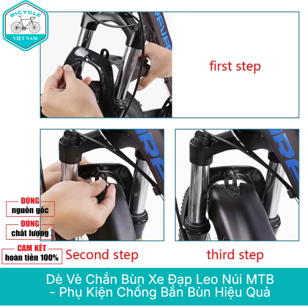 Mtb Mountain Bike Mudguard – Effective Anti-Splash Accessories, Sporty Design