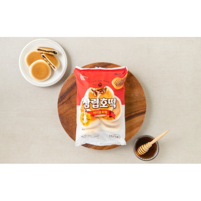 [SHIP HCM] Bánh hotteok nhân mật ong Samlip 400g