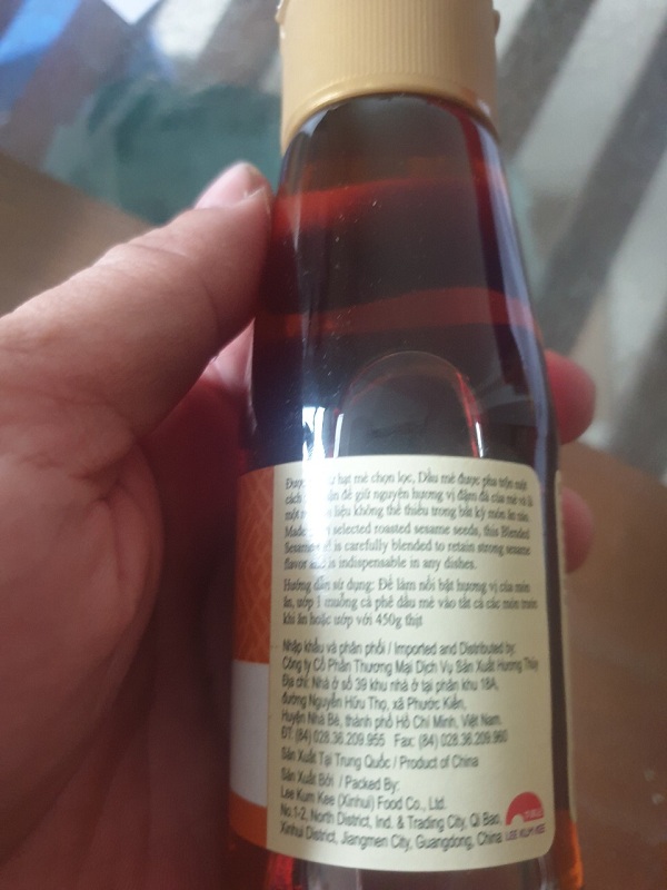 Dầu mè Lee Kum Kee chai 115ml