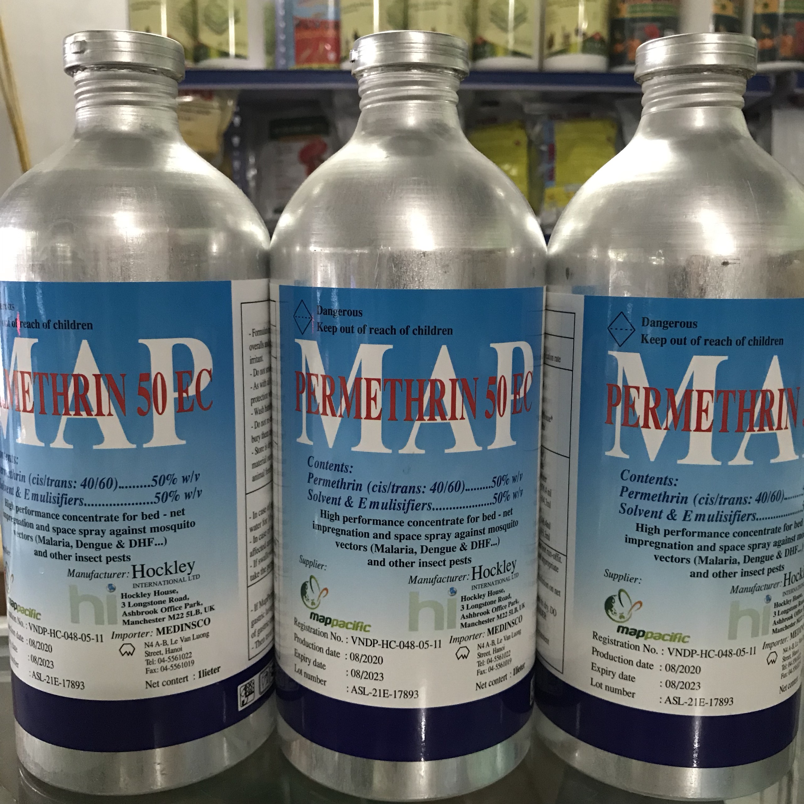 Diệt muỗi côn trùng chai 1L
