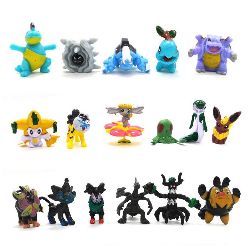 Pokemon Set 24pcs mô hình Figures mini toy