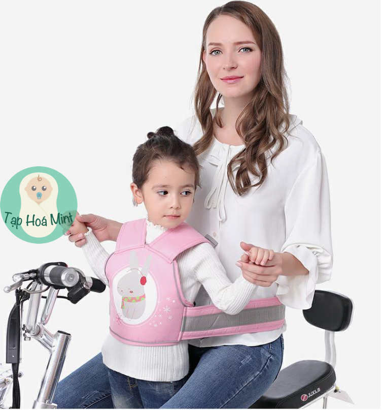 [HCM]Đai đi xe máy LIMENGSHI an toàn cho bé
