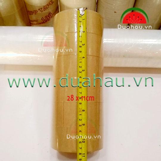 [HCM]Băng keo nilong vàng dán thùng - 200 yard