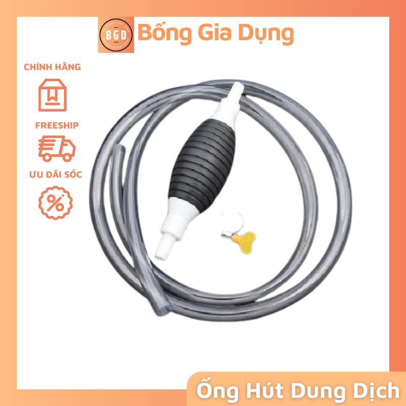 Dụng cụ bơm hút rượuu ống hút xăng dung dịch mềm cầm tay