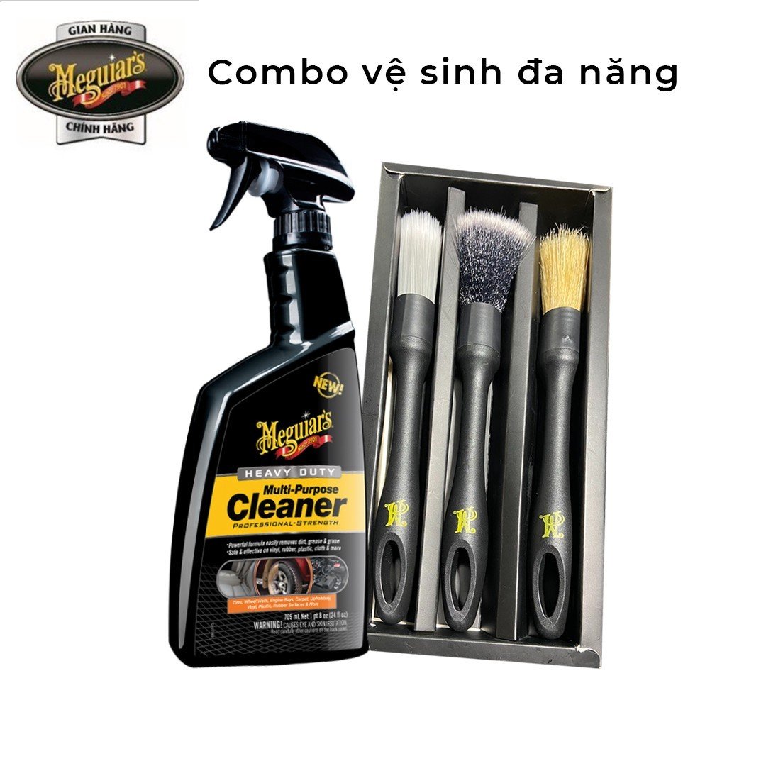 Meguiar's , Combo vệ sinh đa năng nội, ngoại thất ô tô CB2304