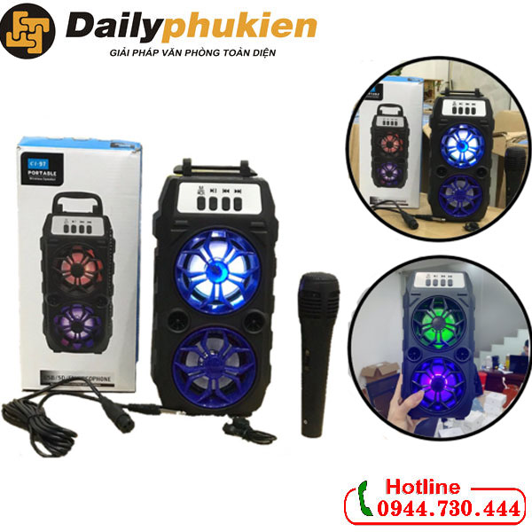 Loa Bluetooth kèm mic hát Karaoke PTH2311