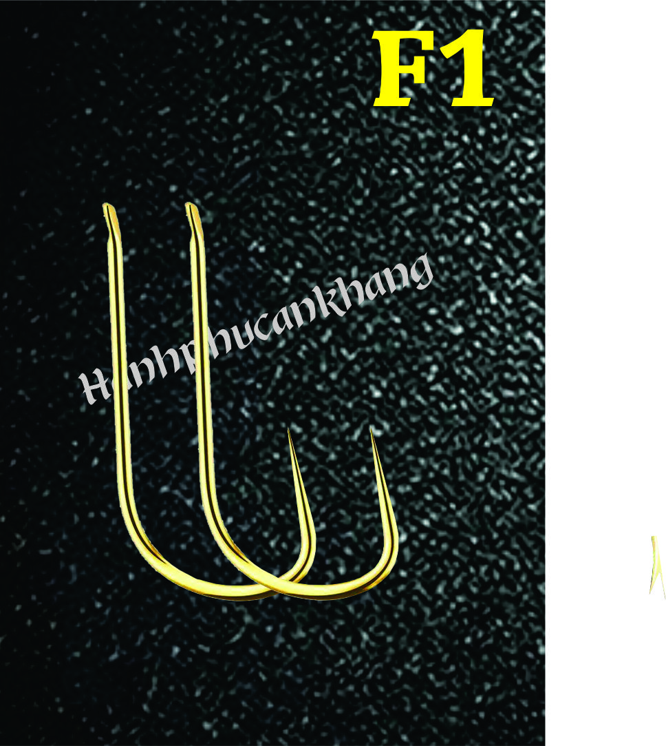 Hộp 100 Lưỡi Câu Cá Nhỏ ( Mã F )