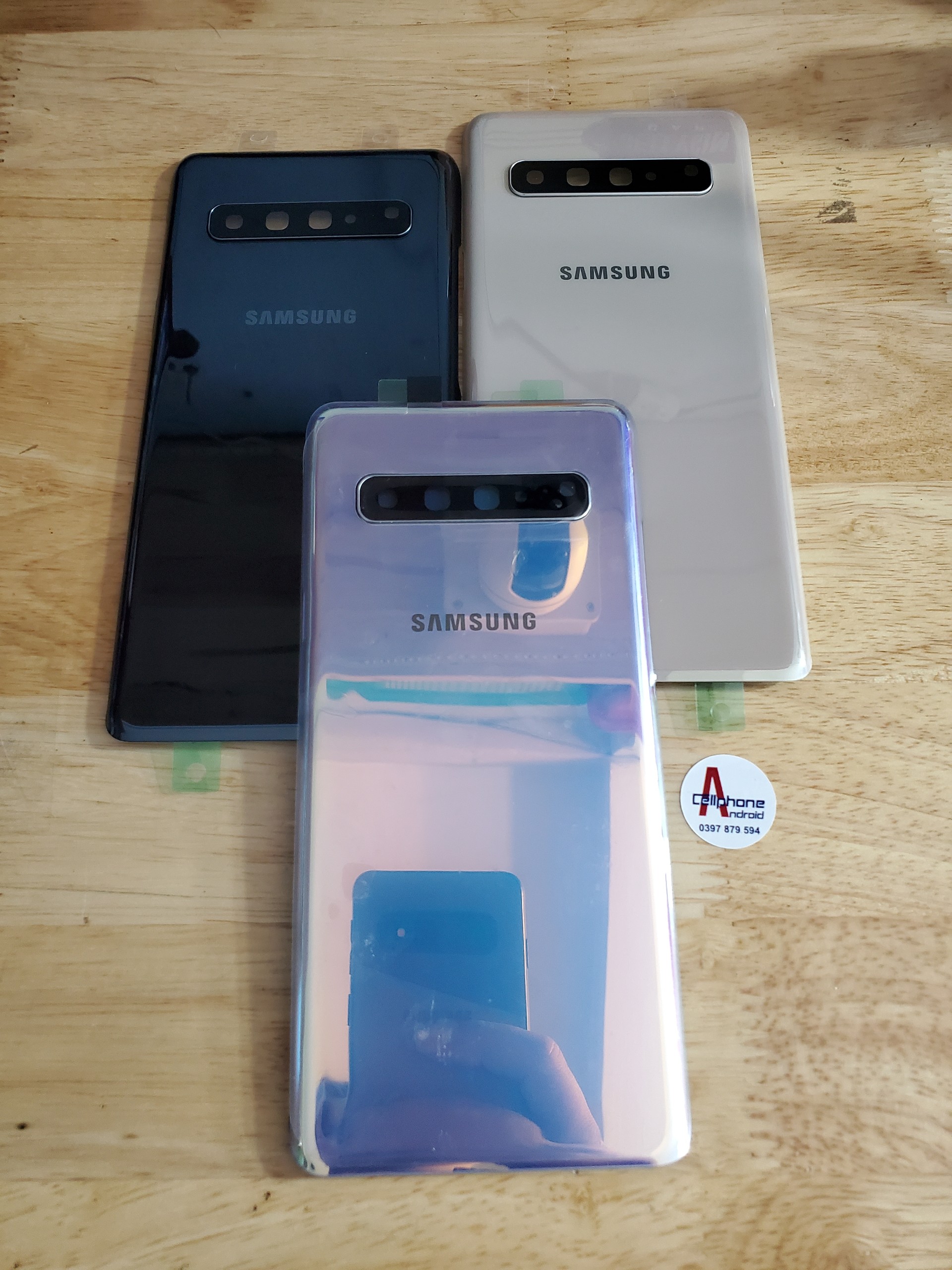Vỏ Nắp lưng máy Samsung Galaxy S10 5G (kèm theo kính camera)