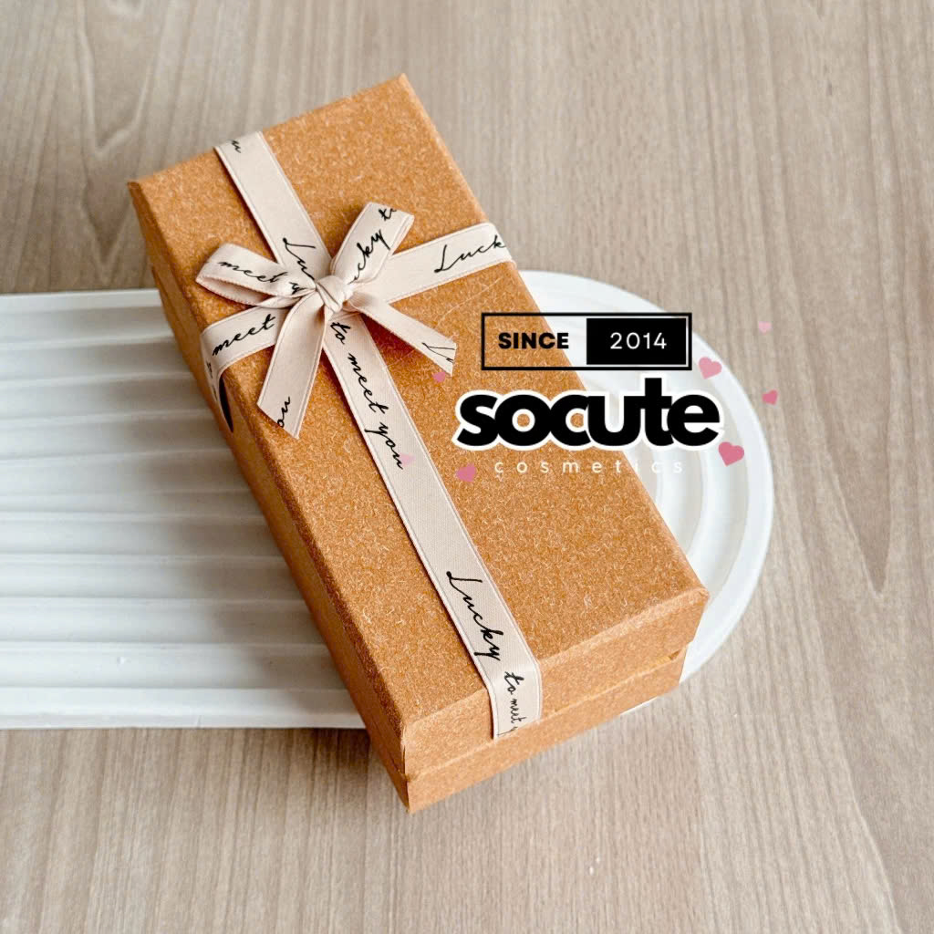 Hộp Quà Đựng Son/ Nước Hoa Mini ( Tặng Kèm Rơm)